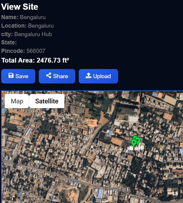 Digital property monitoring dashboard